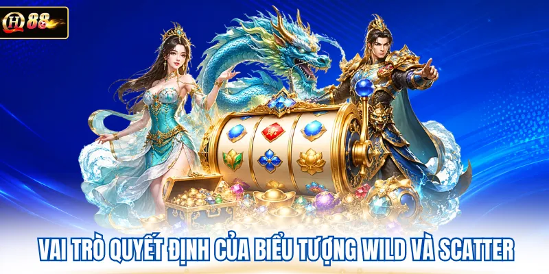 Vai trò quyết định của biểu tượng Wild và Scatte 